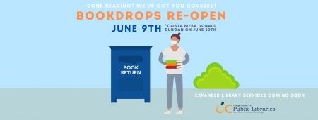 Bookdrop Re-Open