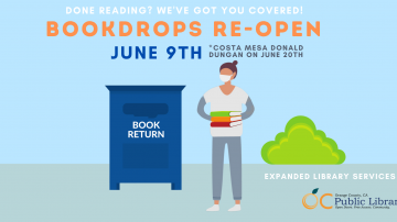 Bookdrop Re-Open