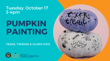 LAD Teen Pumpkin Painting