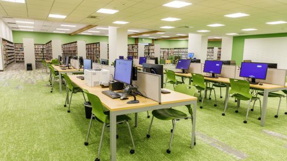 Westminster Library interior photo