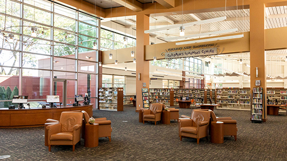 Photo of Tustin Library 2022