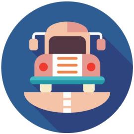 School Bus Icon