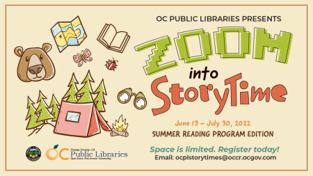 Zoom Storytime Banner