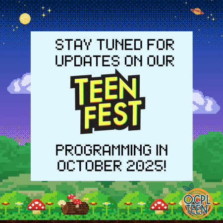 October 2025 – TeenFest!