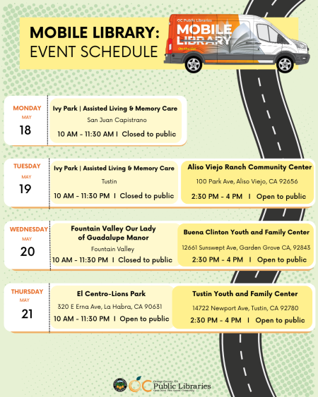 Mobile Library May 18 -21